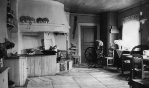 Det gamla köket i Löcka 