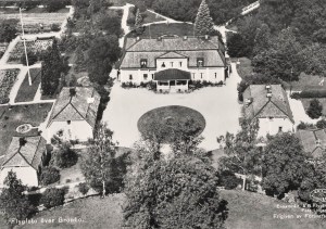 Flygbild över Grönbo - vykort