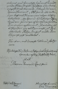 Begäran om trolovningsskillnad för soldaten Brink och Sissa Karsdotter, Domkapitlet i Lund