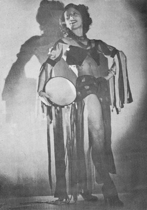 Erika på dansturné