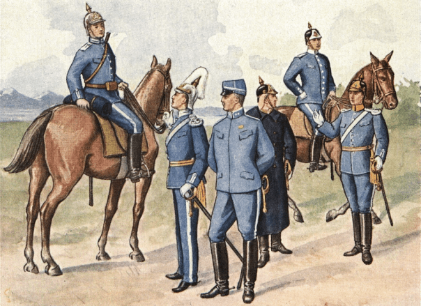 Svenska arméns uniformer modell äldre